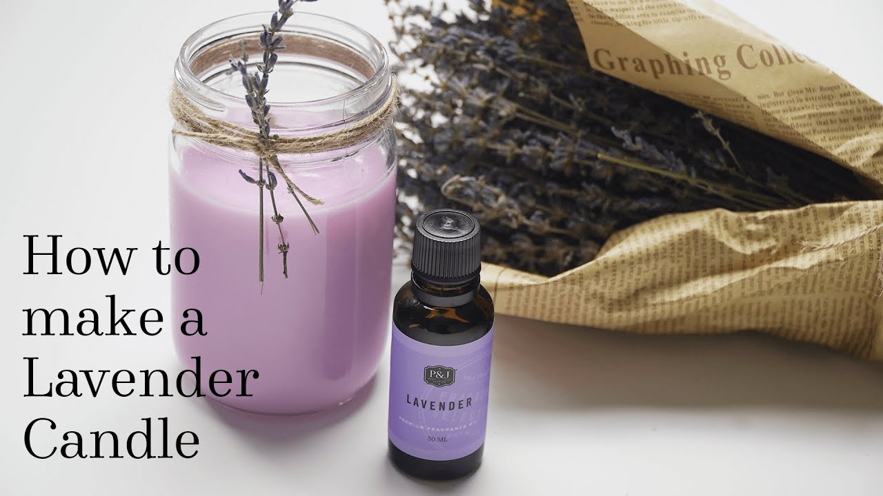 Lavender Candle