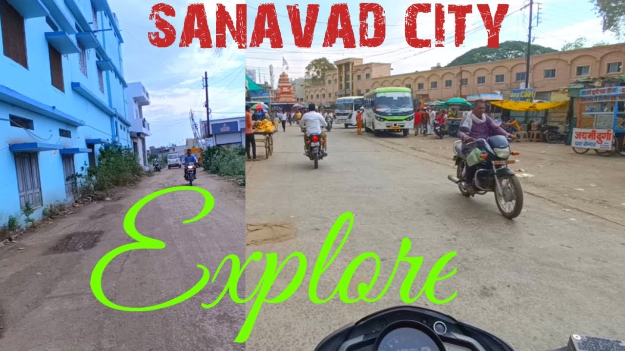 Sanawad City explore || Sanawad wonder || Sanawad Rider || NS Rider @HikerBiker_Subbu #india INDIA