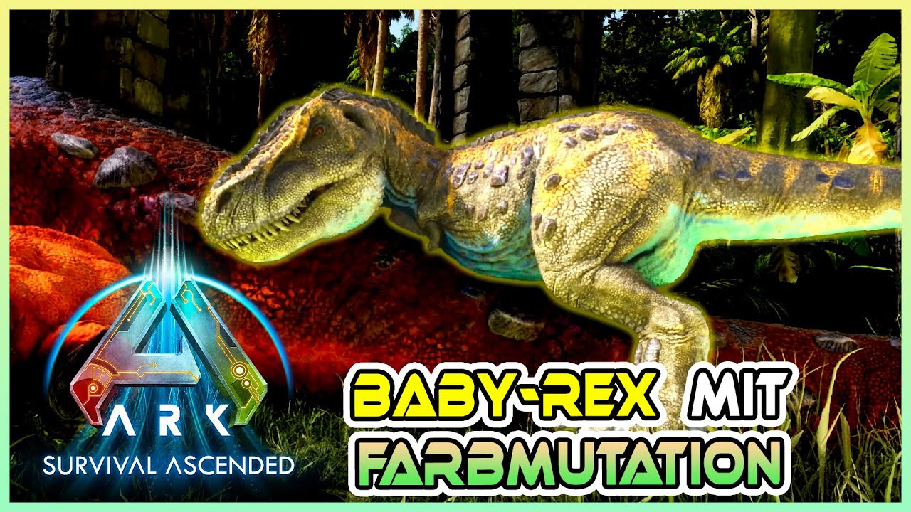 ARK Survival Ascended - 21 - Rex-Baby mit Farb-Mutation ⭐ ASA Let's Play deutsch | German
