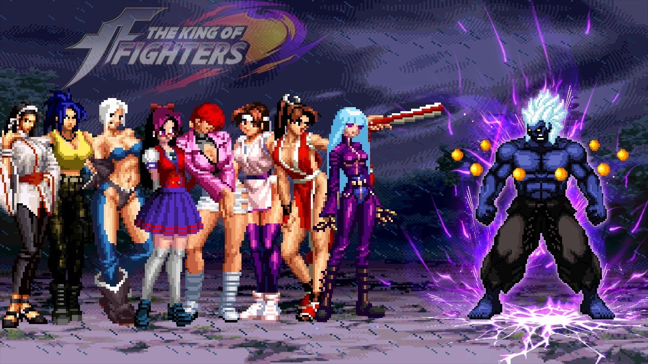 KOF Girls TEAM vs ONI (SNK VS CAPCOM)