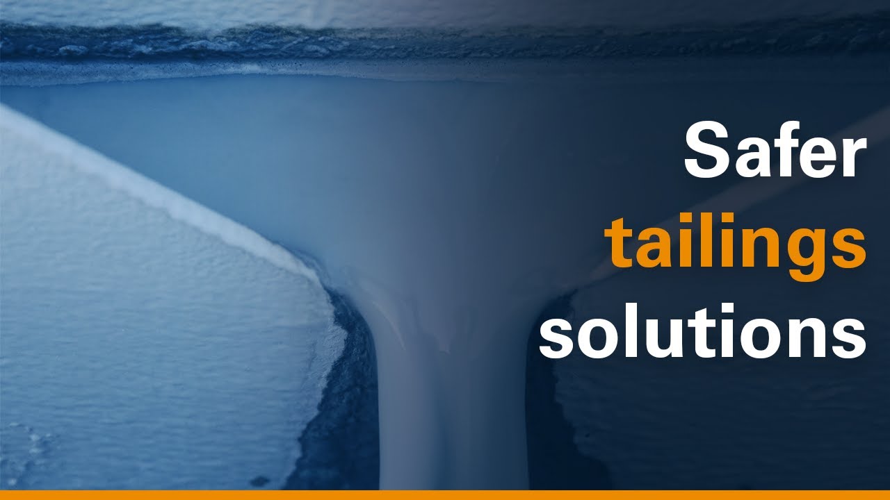 Animation: Safe, sustainable tailings storage, processing and management