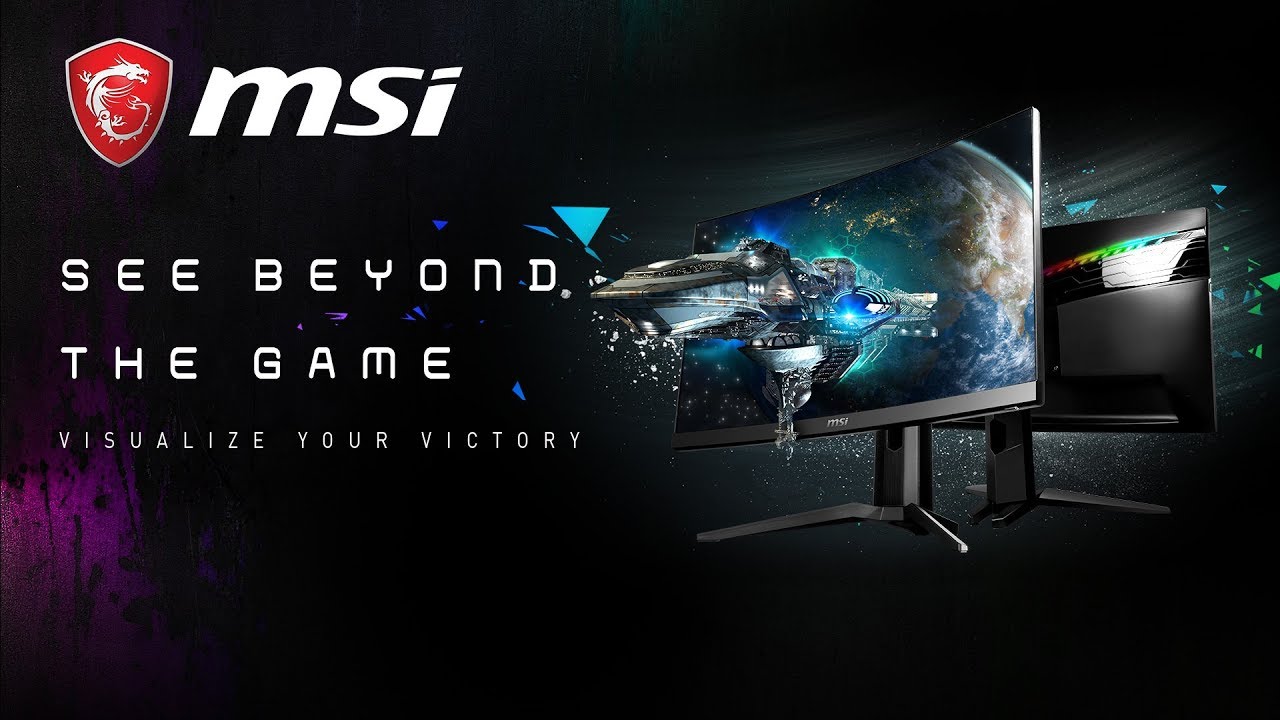 See Beyond the Game, Visualize Your Victory : New MAG Series Curved Gaming LED monitor | MSI