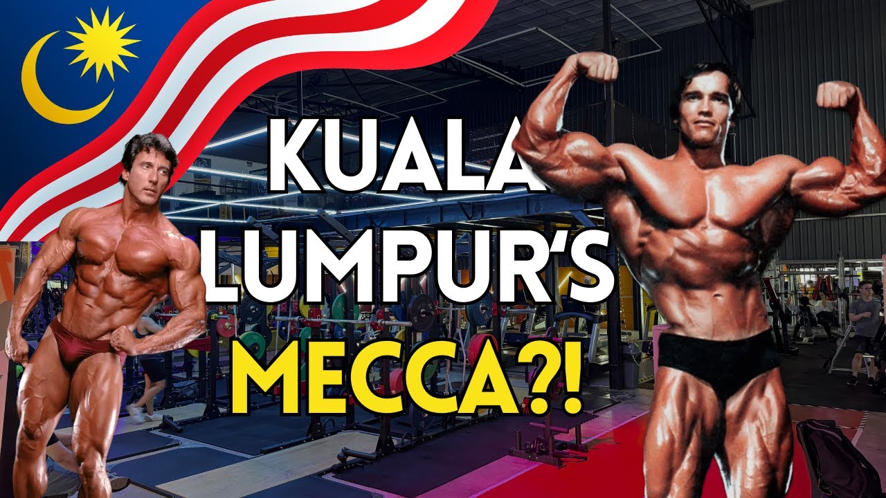 KUALA LUMPUR'S BODYBUILDING MECCA? (K-Fitness Gym Review) - Malaysia Training VLOG