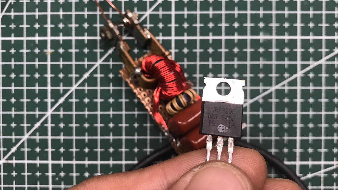 IRF3205 - Mỏ hàn xung cao tần 12v60w nhỏ gọn , không nóng fet ...