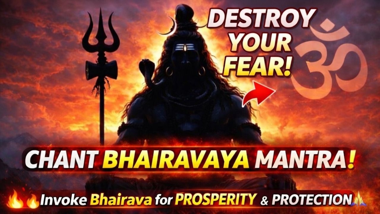 Bhairava Rudraya Mantra|Powerful Shiva Chant for Protection & Fearlessness.🔱 #Bhairava#ShivaMantra