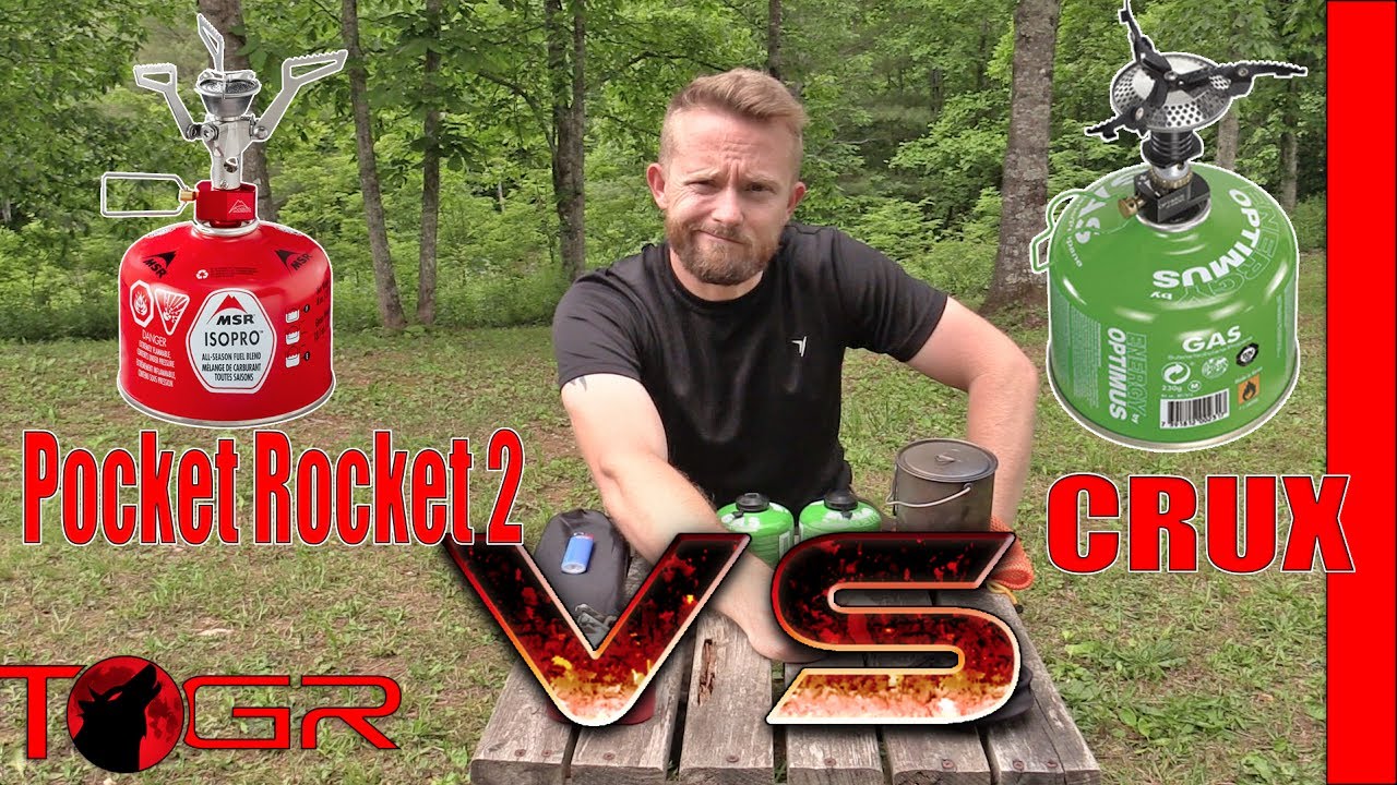 Quickest Boil? MSR Pocket Rocket 2 vs Optimus Crux Stoves - Versus Ep3