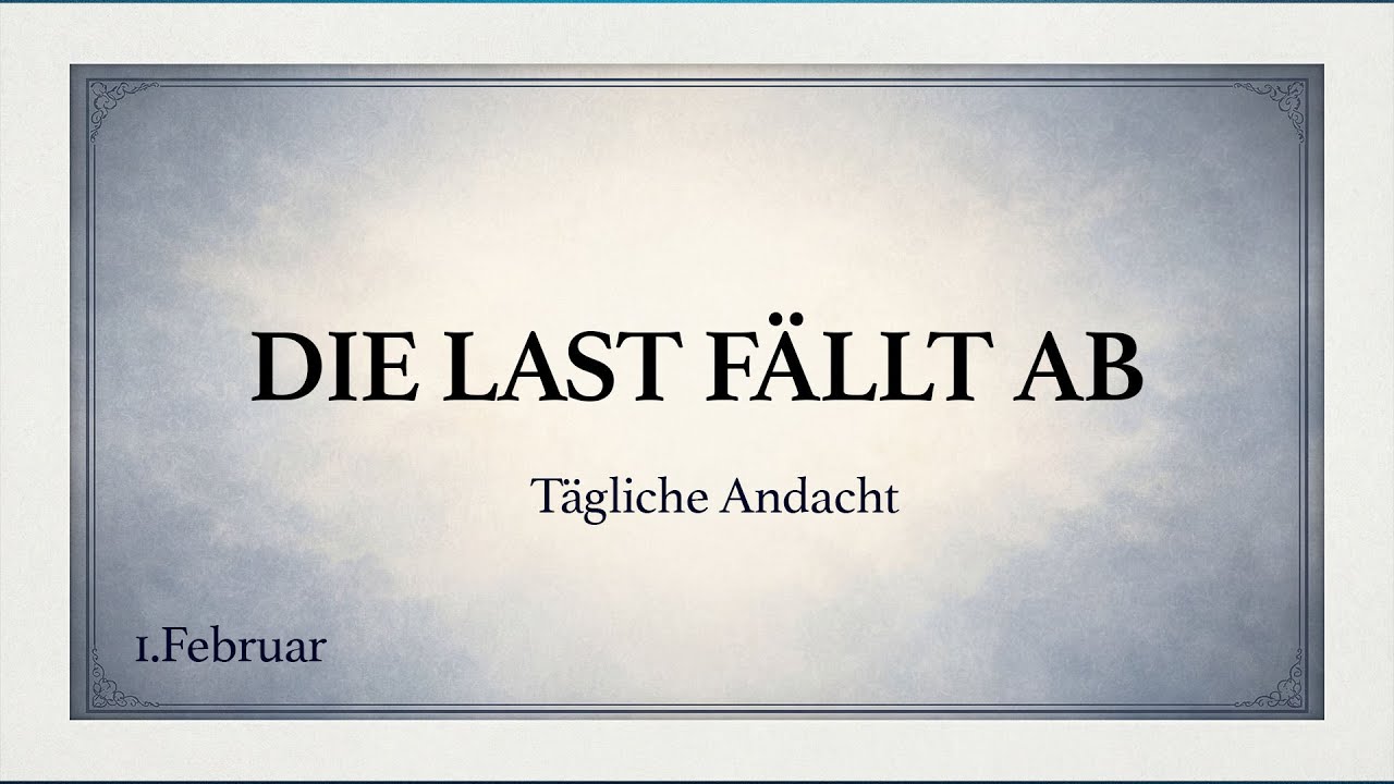 Wenn Vergebung dich fast tanzen lässt | Spurgeon Andacht (deutsch)
