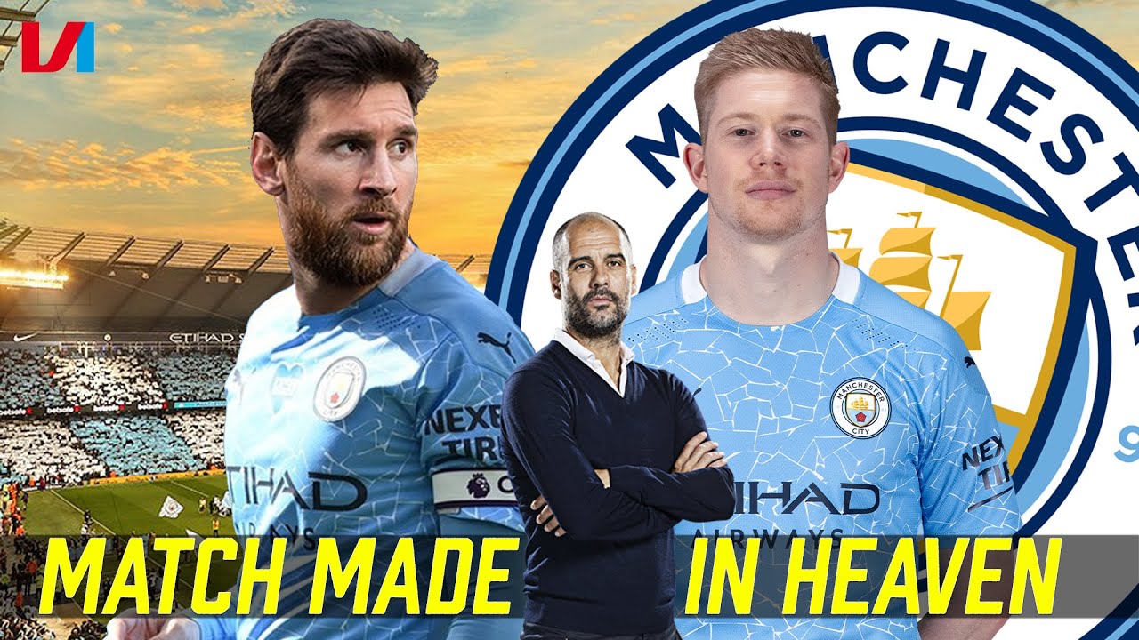 Messi In Het Shirt Van Man City Met De Bruyne Is Gewoon VOETBALPORNO!