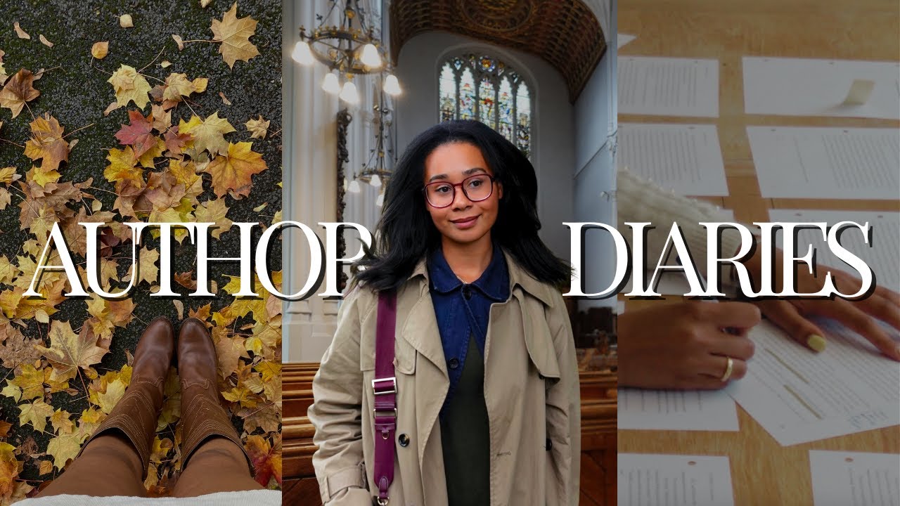 day in the life of a bestselling fantasy author in London ⛪ ✨🍂🕯️🍁☕