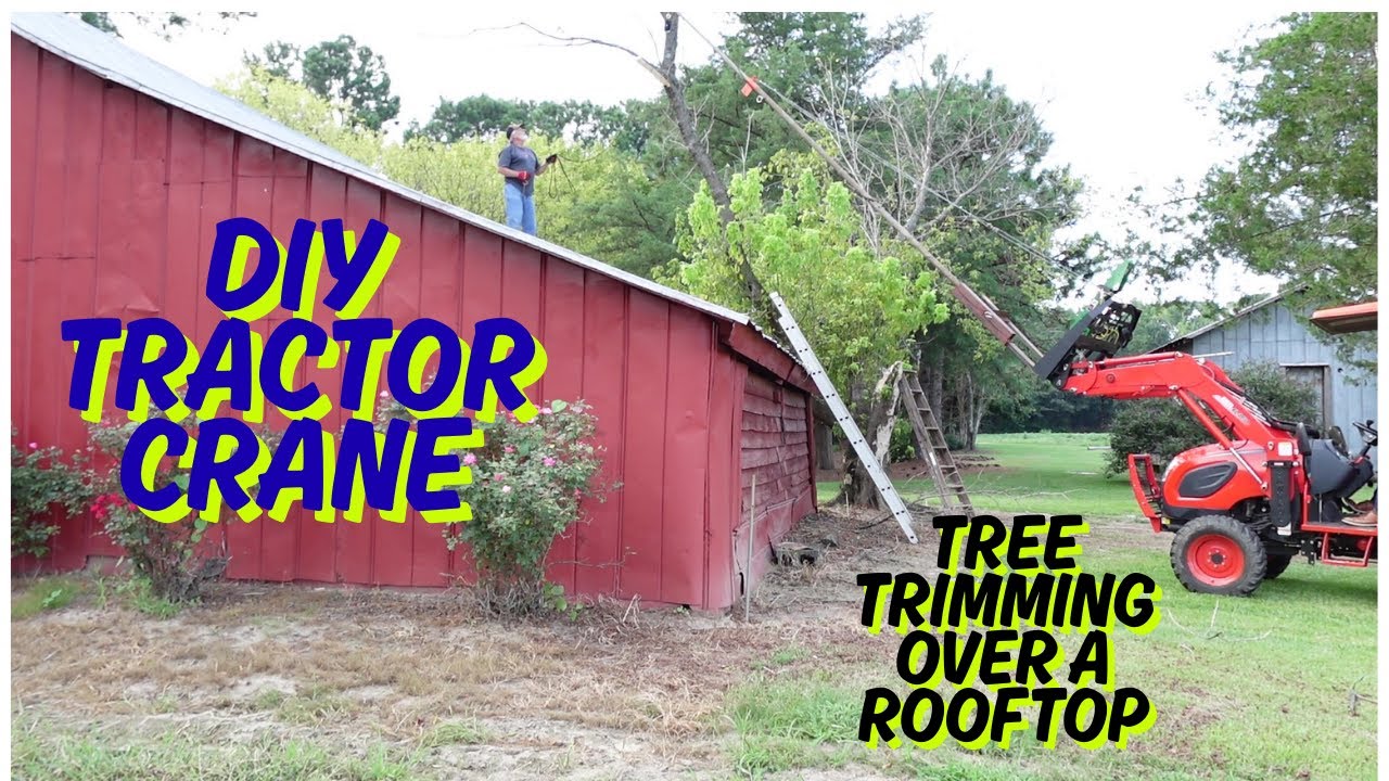 DIY Tractor Crane