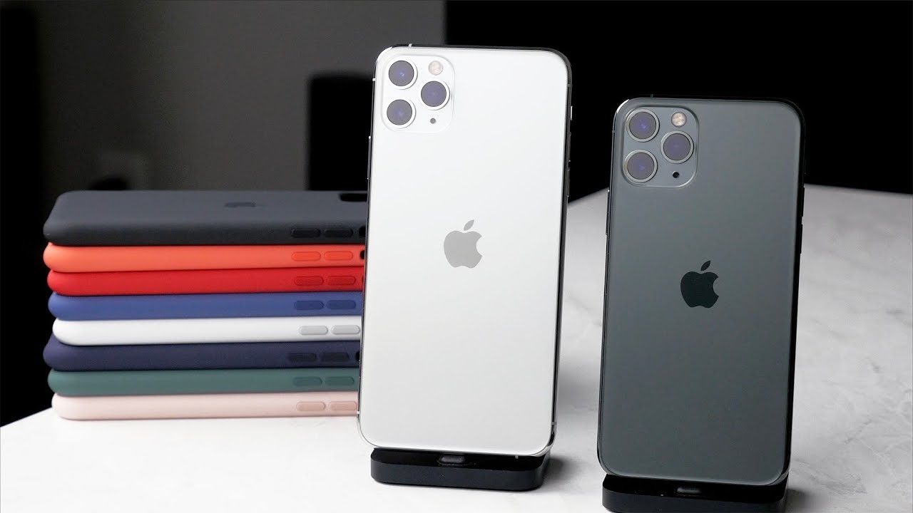 Распаковка iPhone 11 Pro и iPhone 11 Pro Max с чехлами!