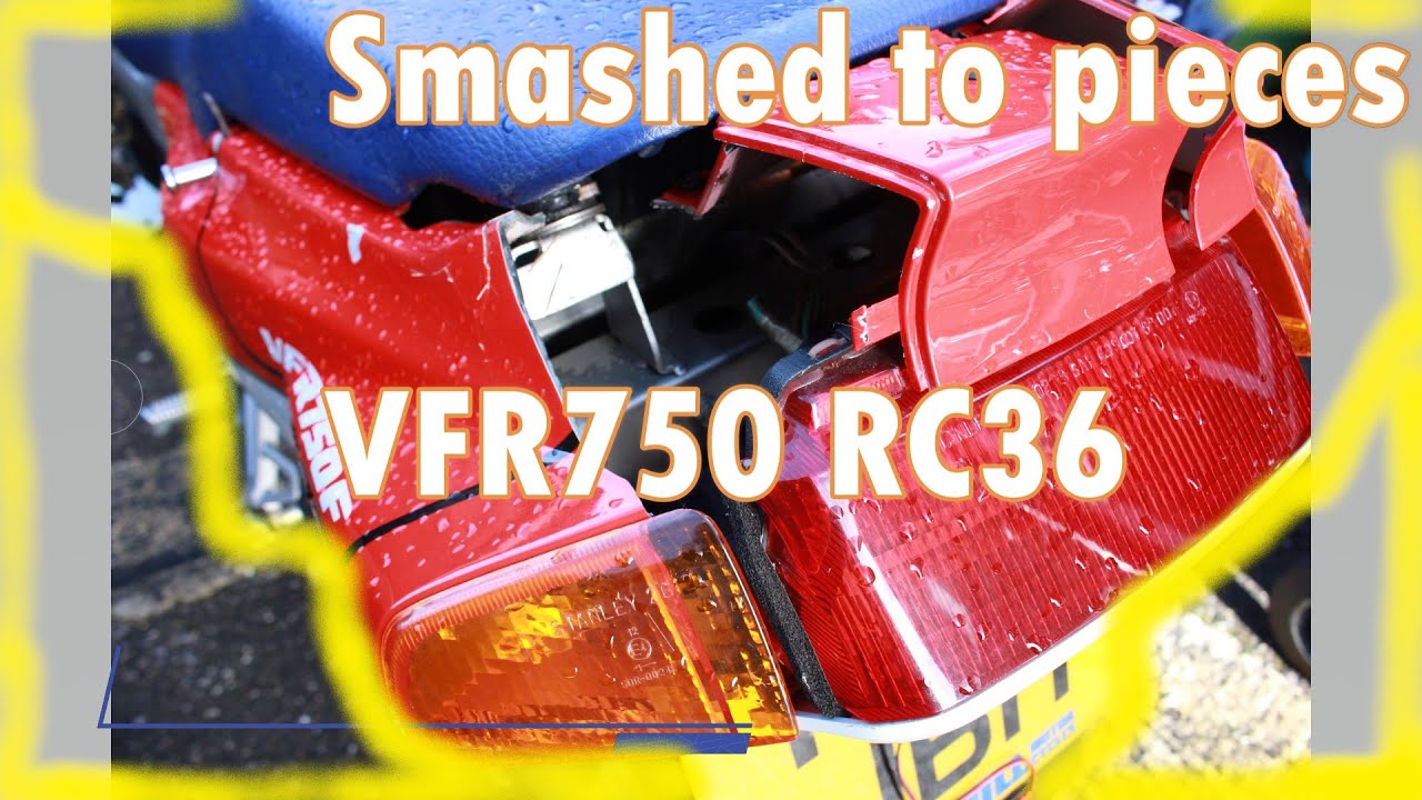 VFR750 RC36 x 2 The lost Footage from Deano's Garage