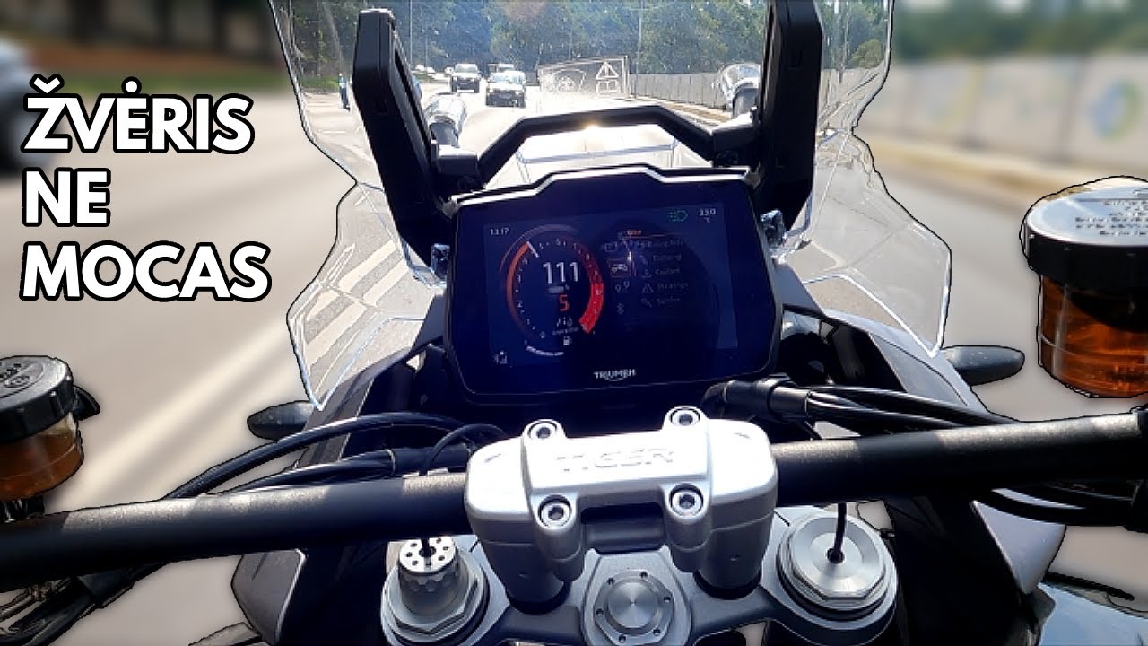 TRIUMPH TIGER 1200 GT PRO 2021m. / motociklo test ride #19 / GS RŪKO? :D