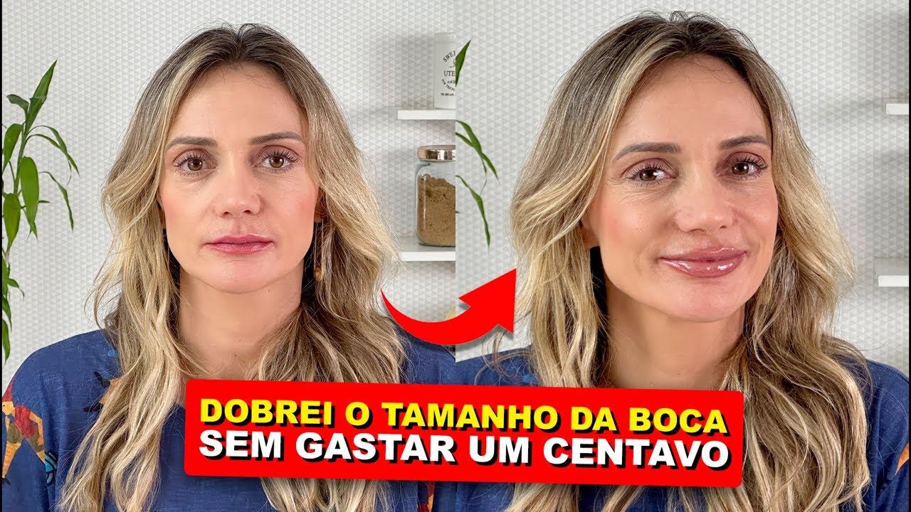 Dobrei o tamanho da minha boca sem gastar NADA!