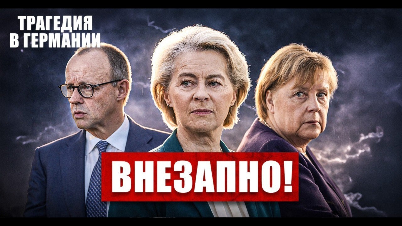Внезапно. Раскол усиливается. Трагедия в Германии. Новости сегодня