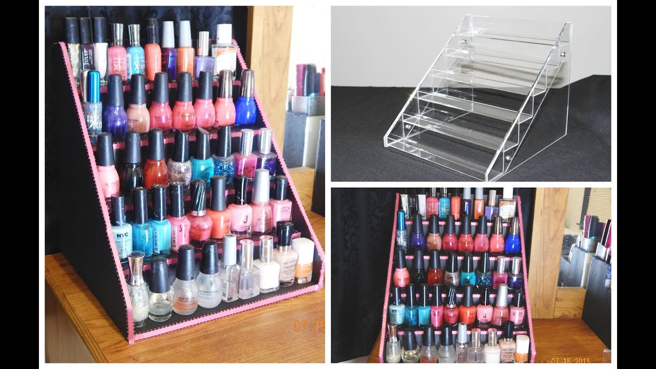 Organizador para Esmaltes Facil, Rapido y Barato (con medidas)