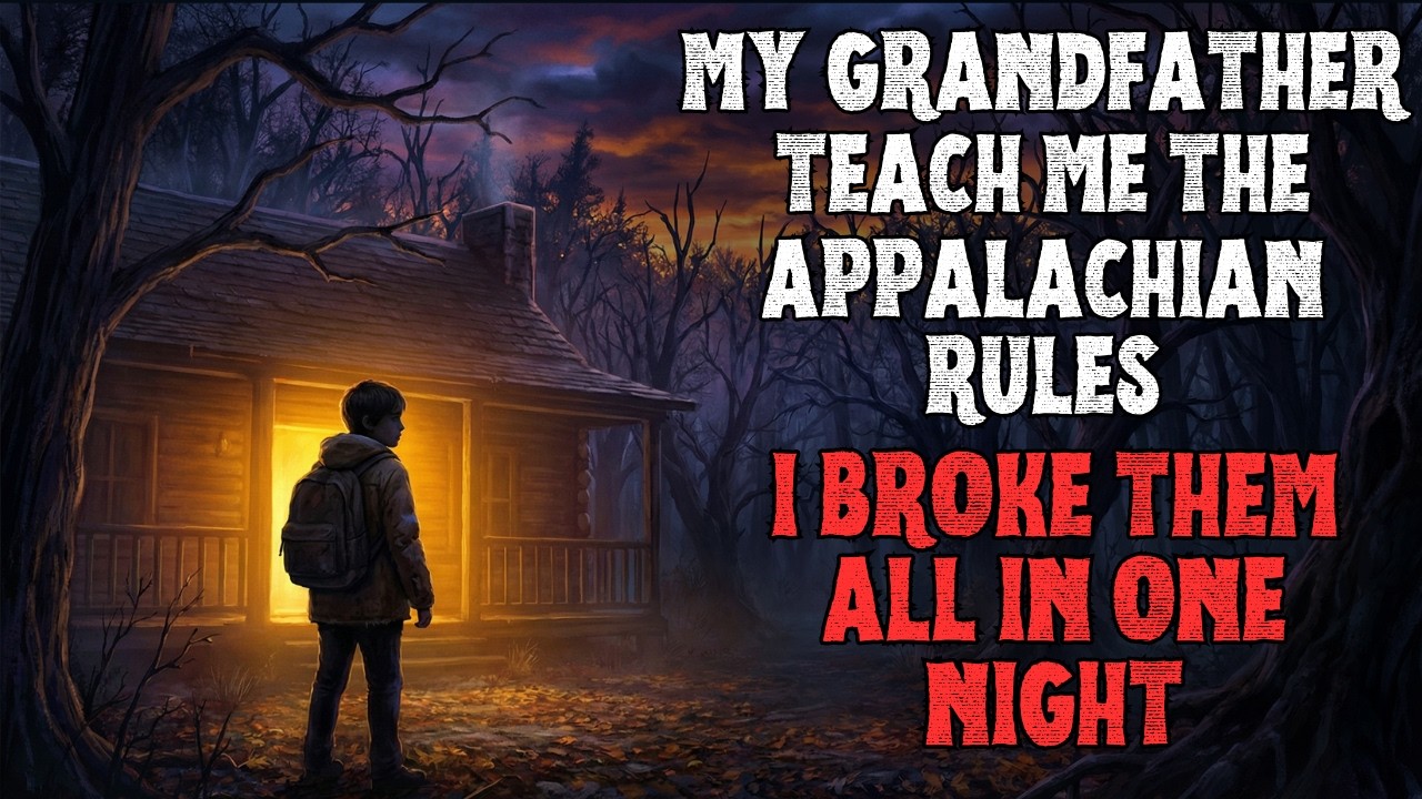 My grandfather teach me the appalachian rules. I broke them all in one night