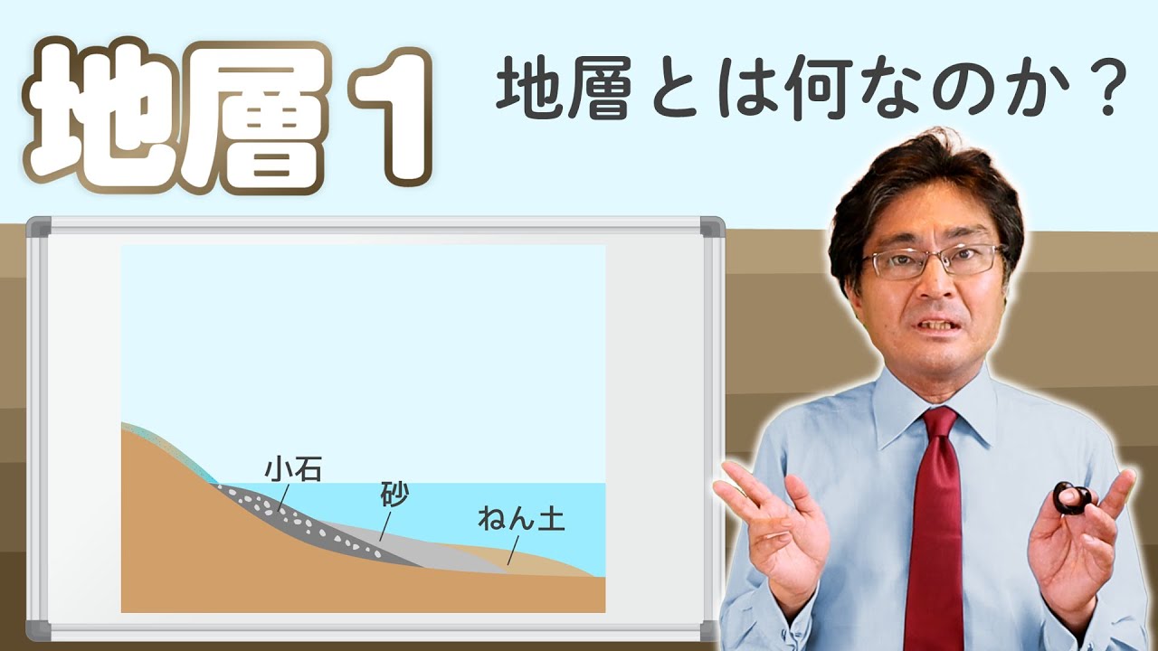 地層1 地層とは何なのか　（大地の変化5 基本編)