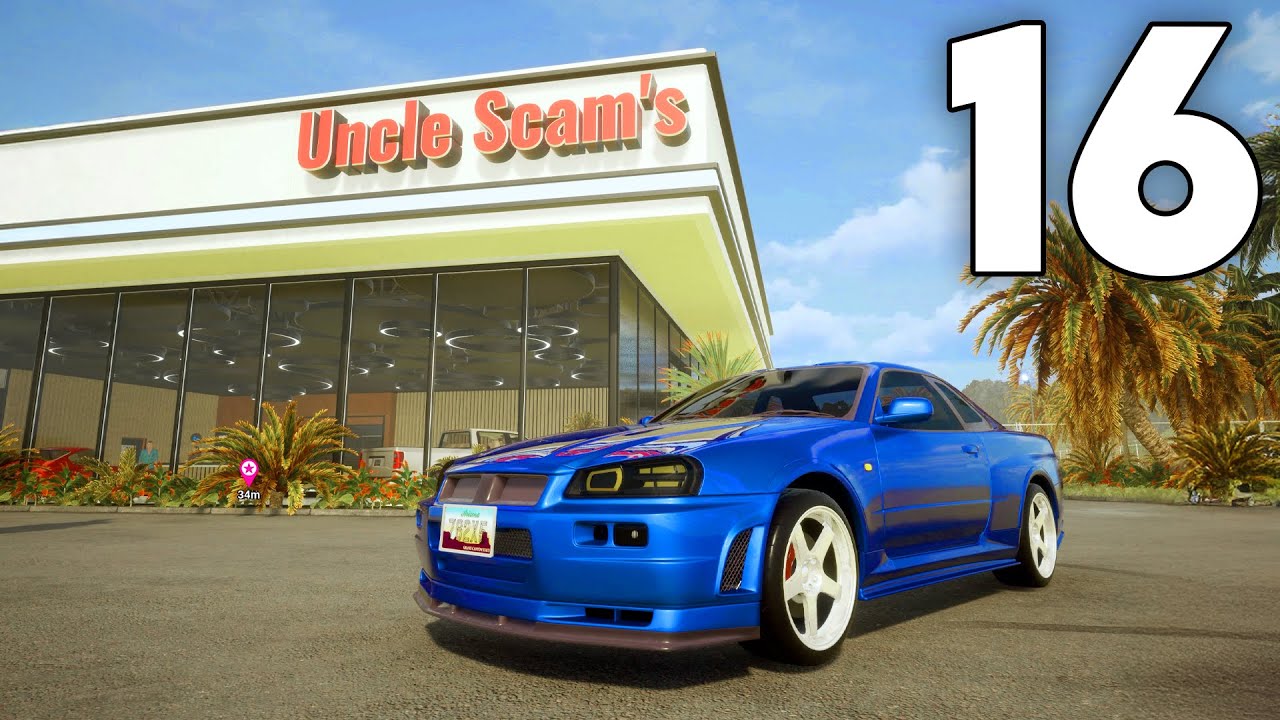 Car Dealer Simulator - Part 16 - R34 GTR Restoration & Flip