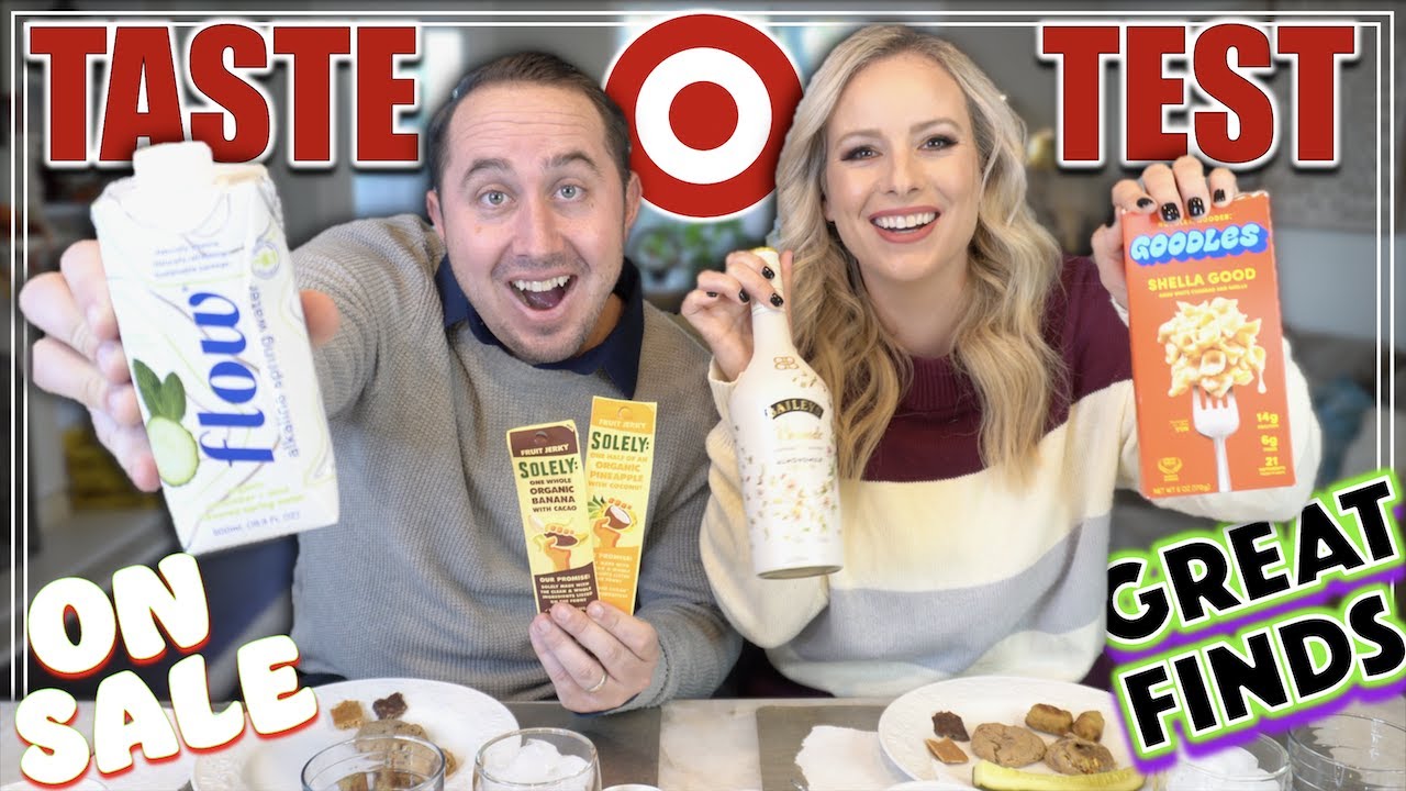 TASTE TESTING TARGET'S SPECIALTY FOODS
