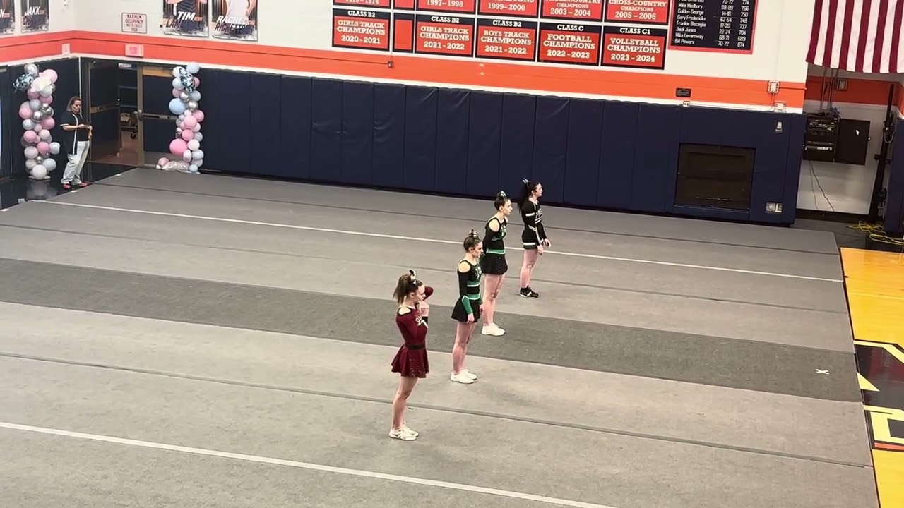 Jump off finals. Caylin is the third jumper! 
