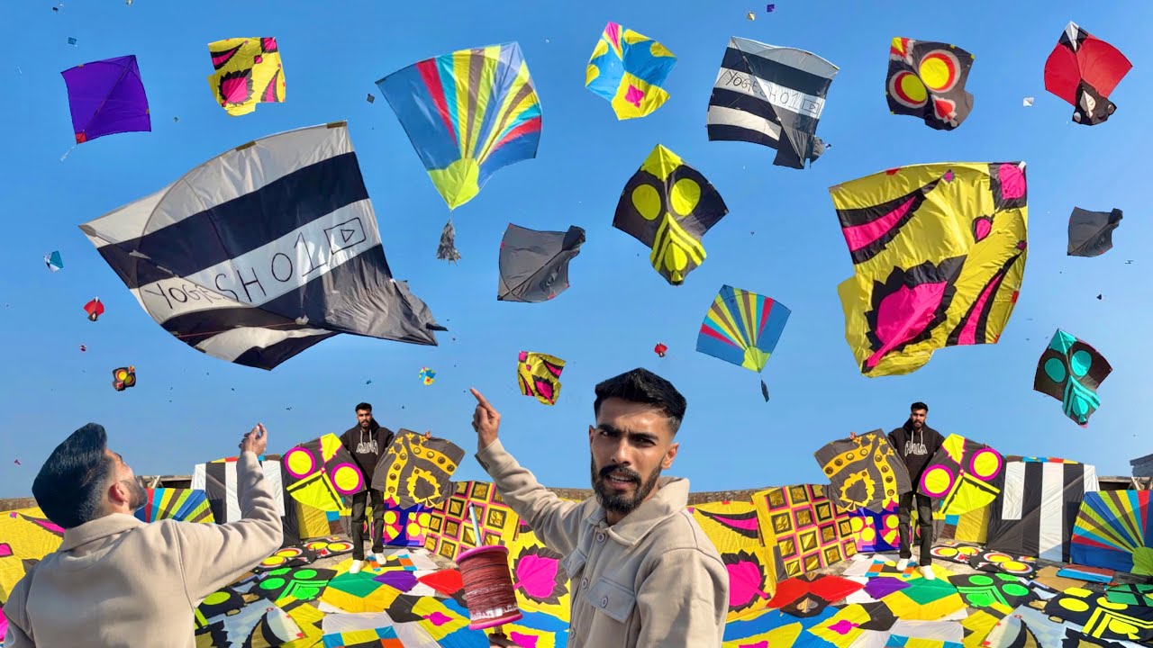 Kite flying | Lohri vlog 2025 | Patang bazi