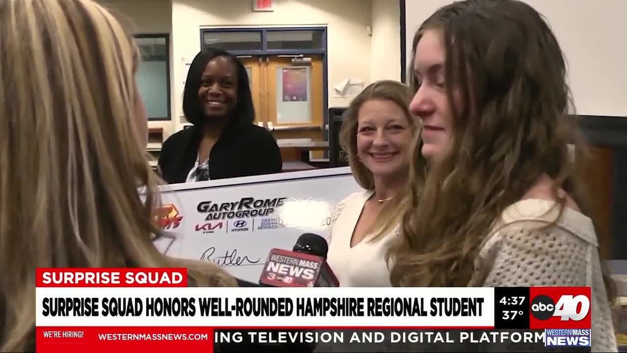 Surprise Squad honors well rounded Hampshire Regional student
