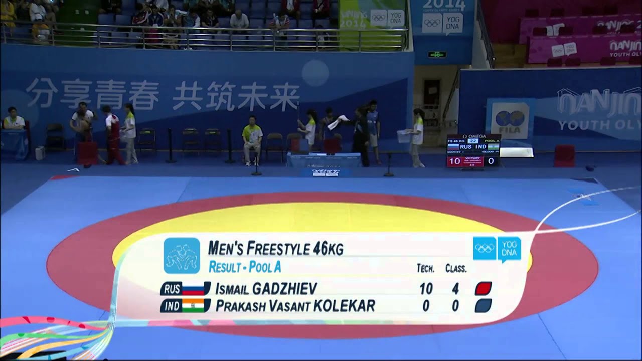 Men's Freestyle Wrestling - Highlights | Nanjing 2014 Youth Olympic Games