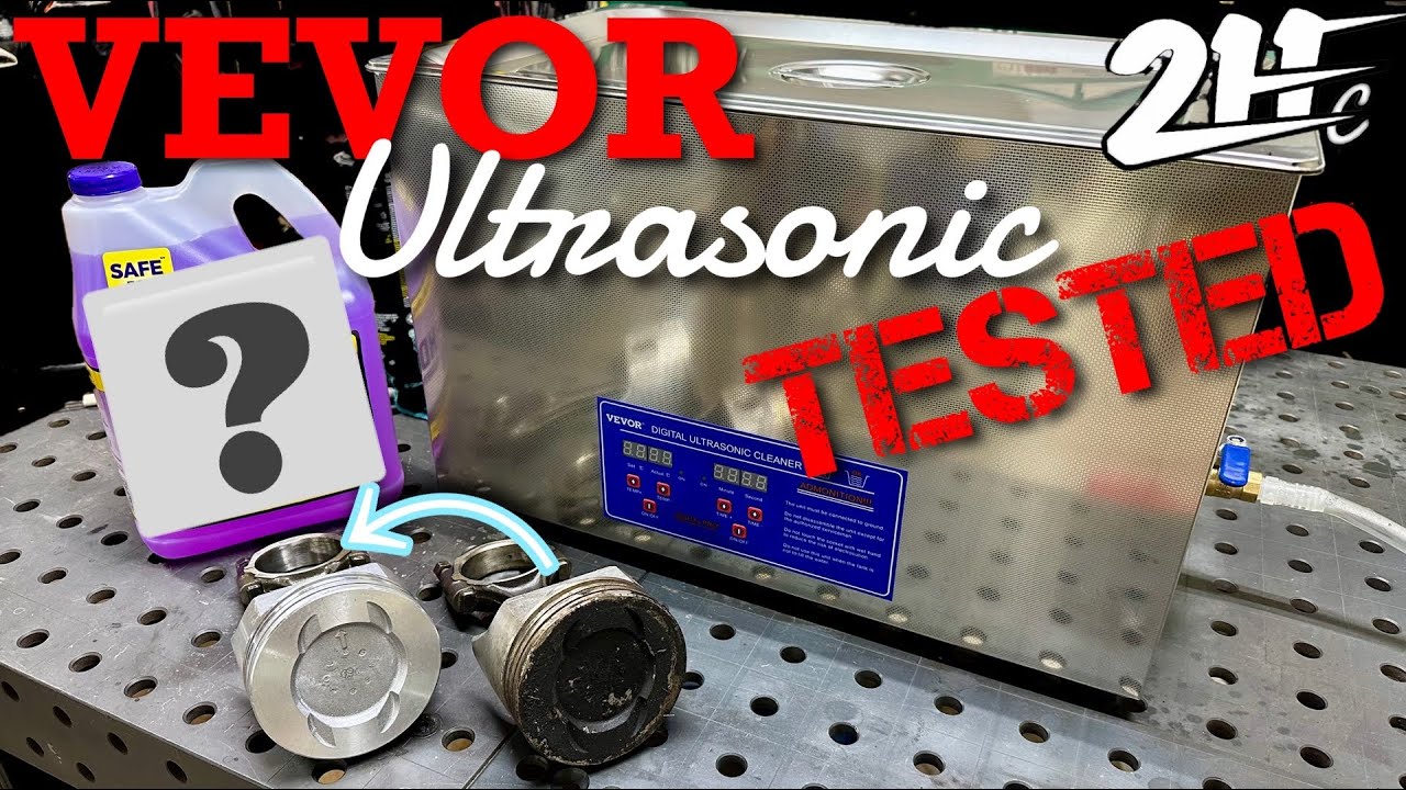 Cheat Code for Clean Aluminum!? VEVOR 30L Ultrasonic Cleaner + Secret Sauce! Junkyard 289 Rebuild!