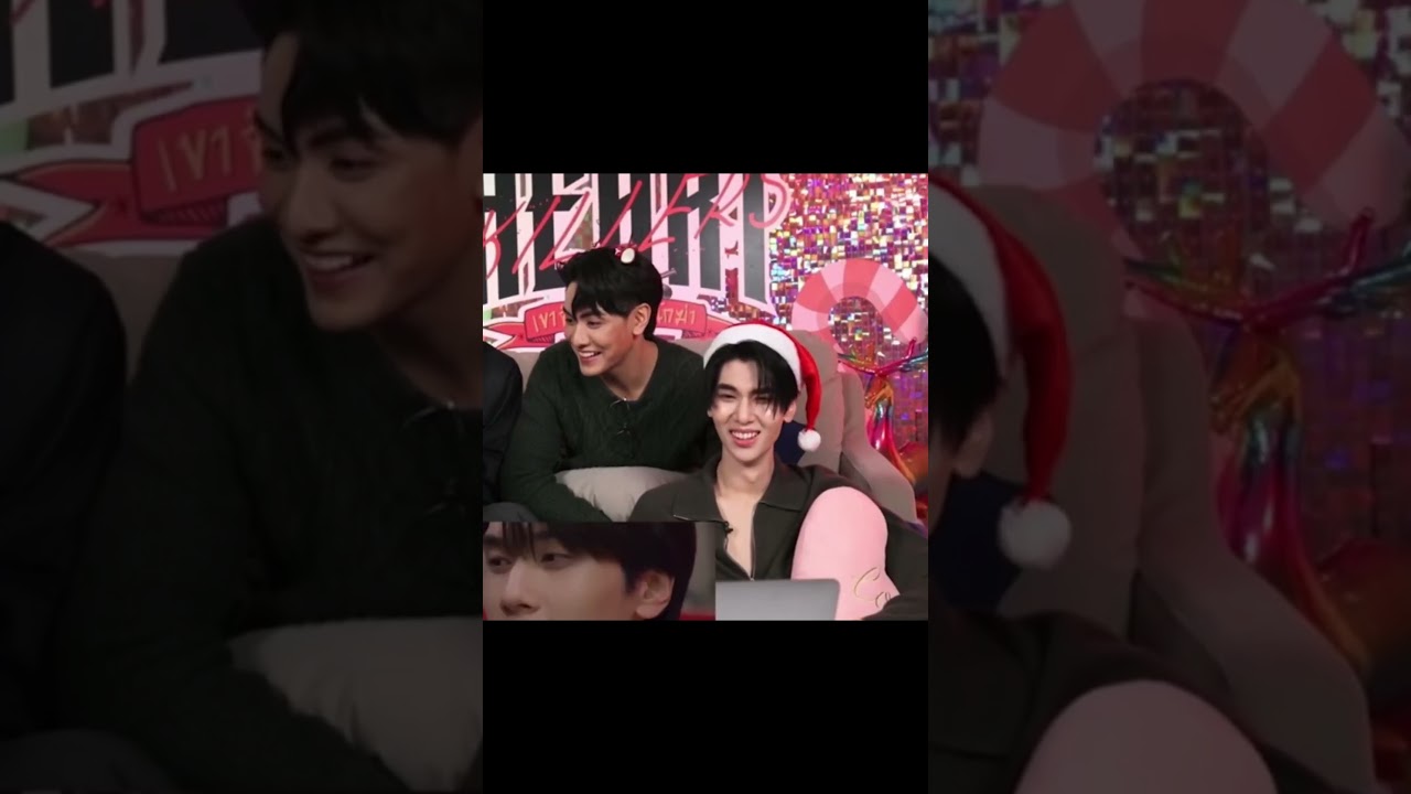 First's reaction is wholesome 😂😂#firstkhaotung #joongdunk #theheartkillers #firstkp #joongarchen