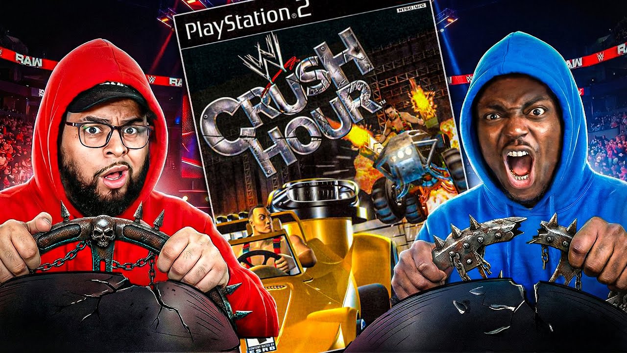 We Played WWE Crush Hour And It Was INSANE! Ft. @Tray