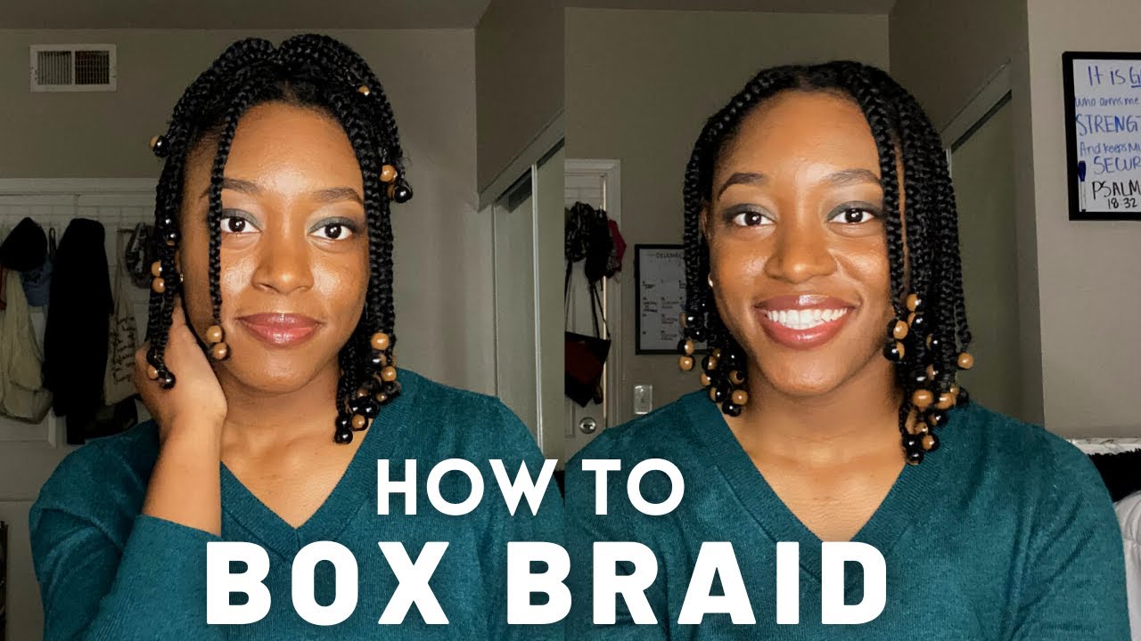 How To: BOX BRAID Protective Style WITHOUT Extensions