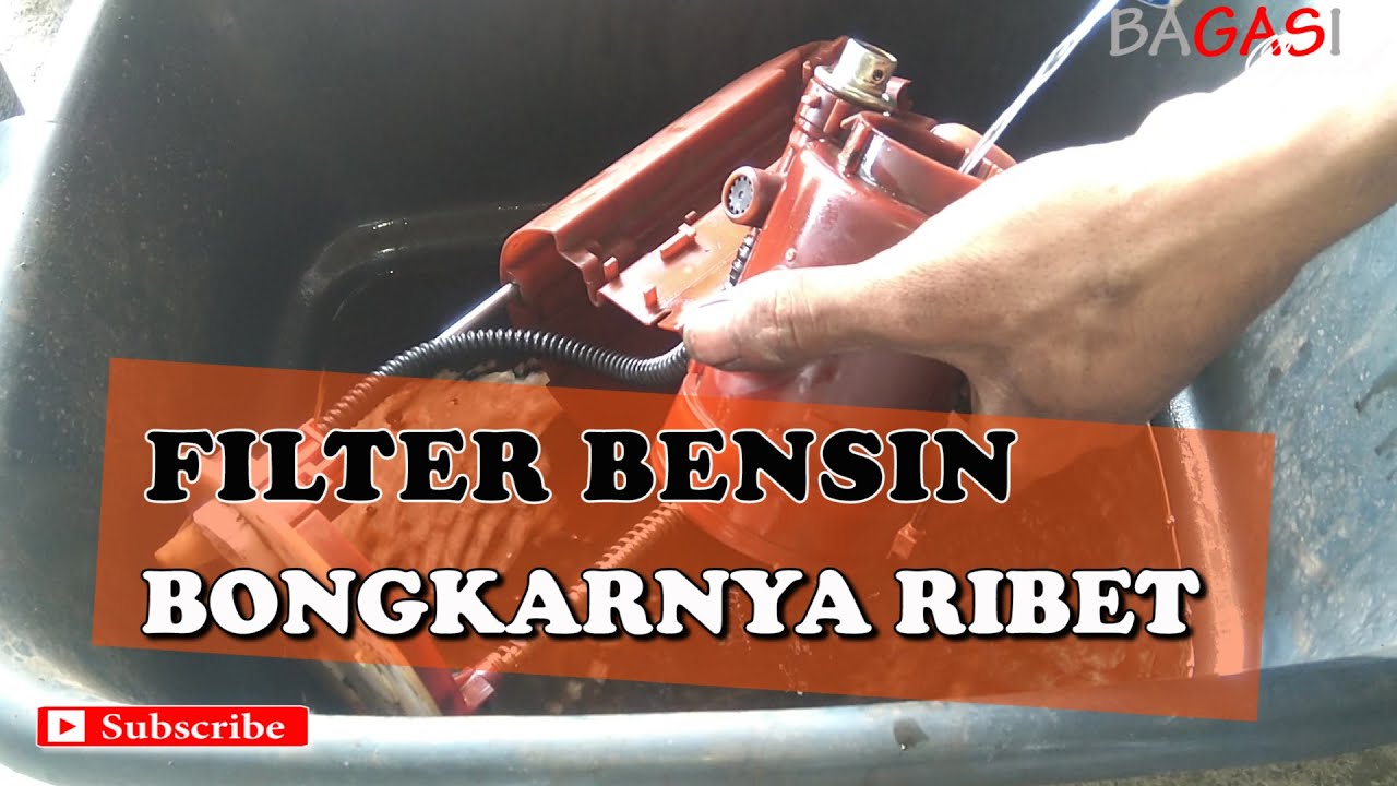 MEMBERSIHKAN FILTER BENSIN SUZUKI SX4