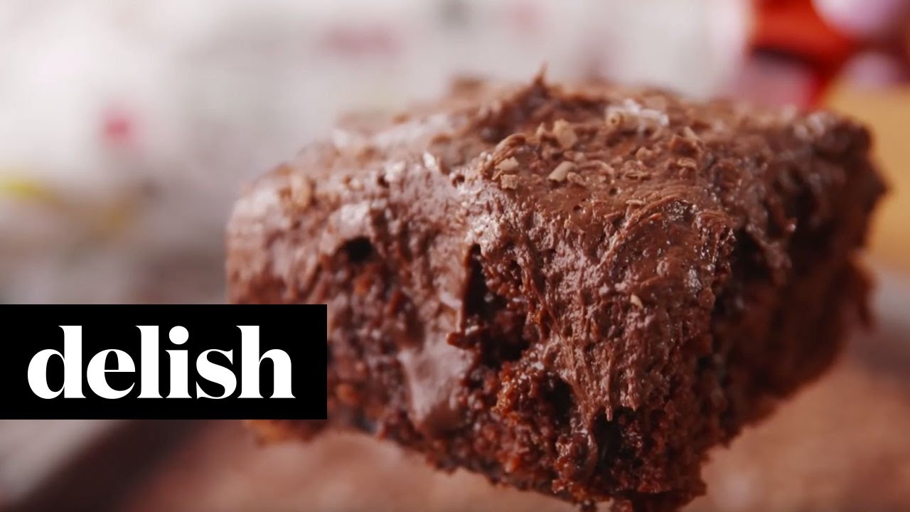 Death By Chocolate Poke Cake | Delish