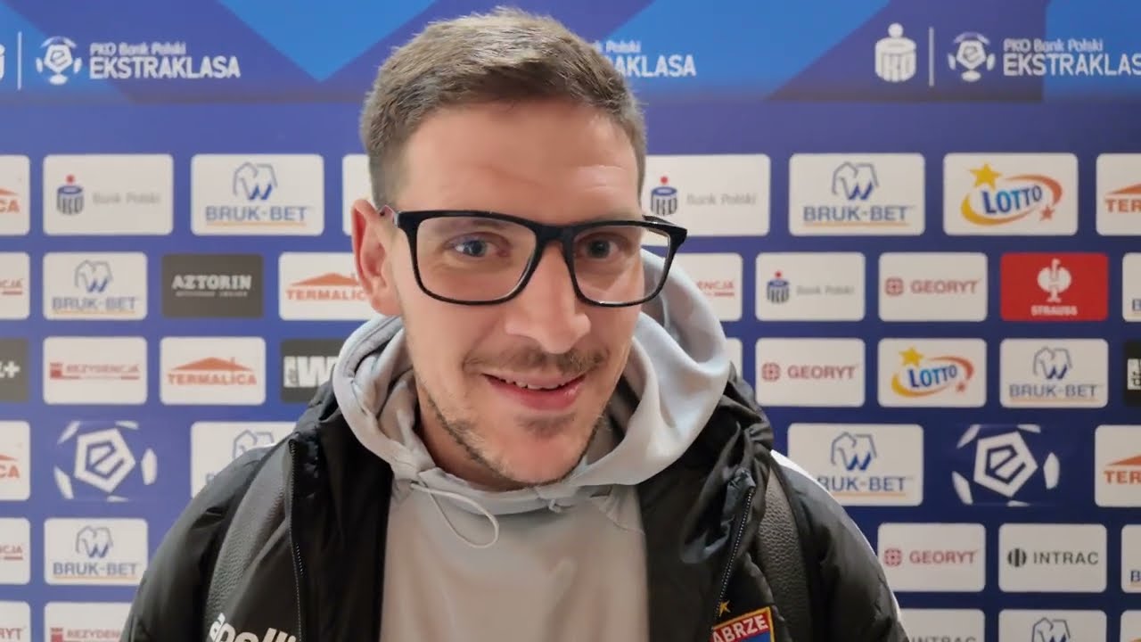 Erik Janža po meczu z Bruk-Bet Termalicą Nieciecza (2026.02.16)