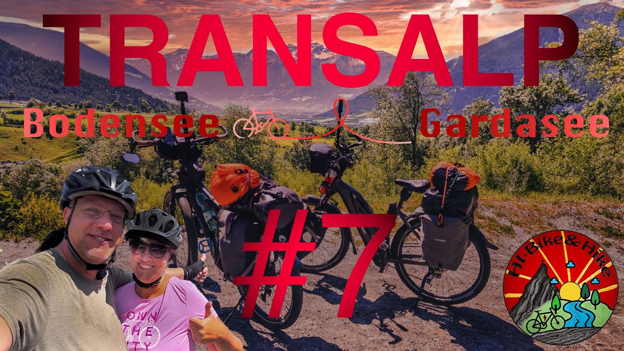 Alpencross Tag 7 vom Bodensee - Gardasee - Clusane nach Portese DAS FINALE ⛺️ | E-Bike Radreise