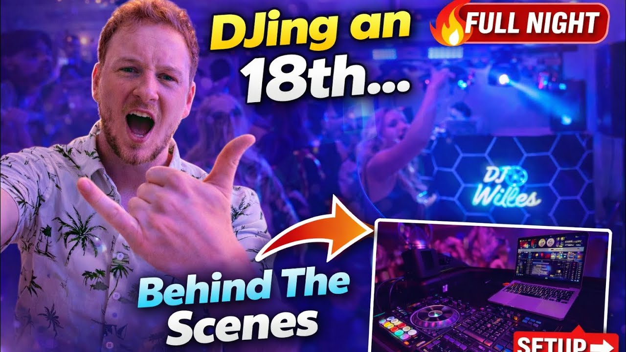 What It’s REALLY Like DJing an 18th Birthday | Full Event Vlog