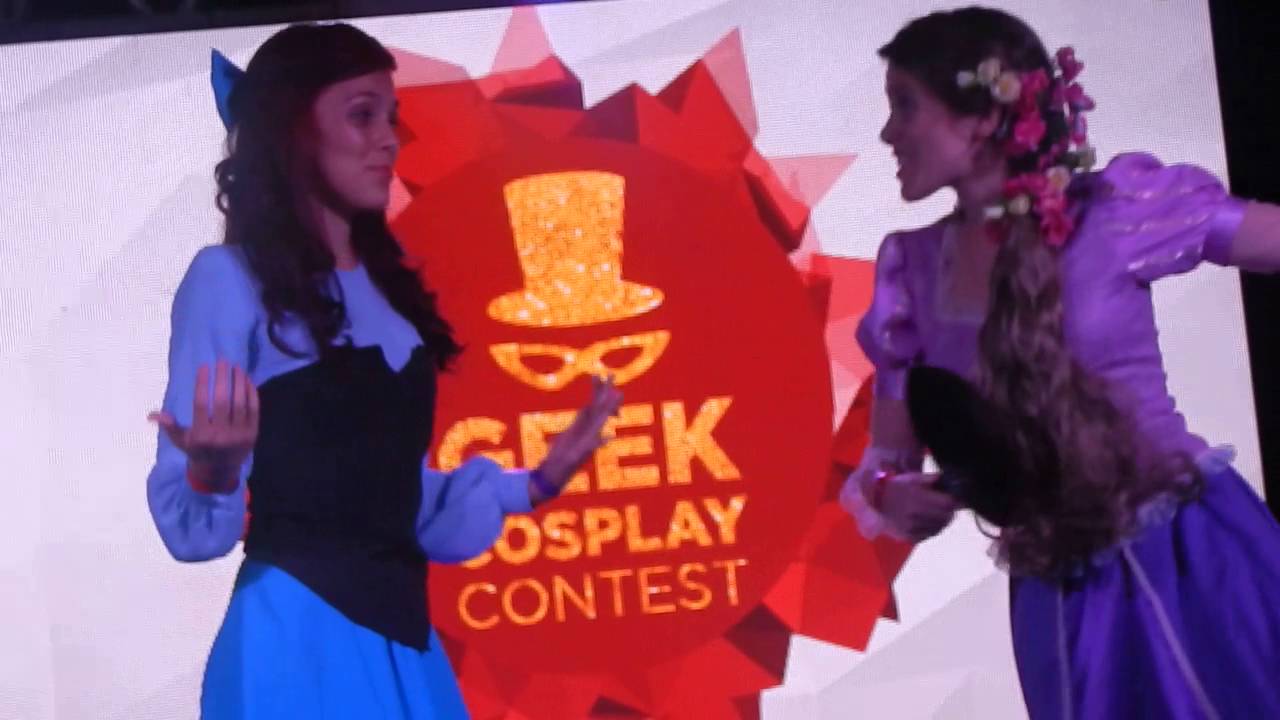 Ariel e Rapunzel - Expo Geek 2.0