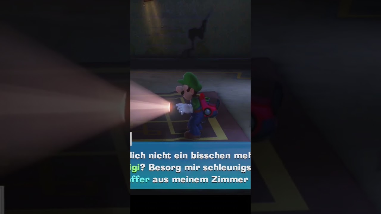 🤬Professor I. Gidd benutzt Luigi als Sklave😤 #shortvideo #shortsvideo #luigismansion3 #supermario