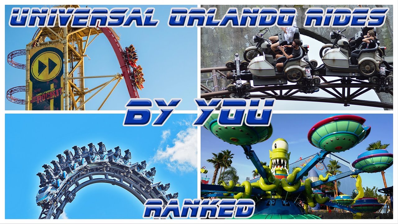 Все аттракционы в Universal Orlando оценены ВАМИ!