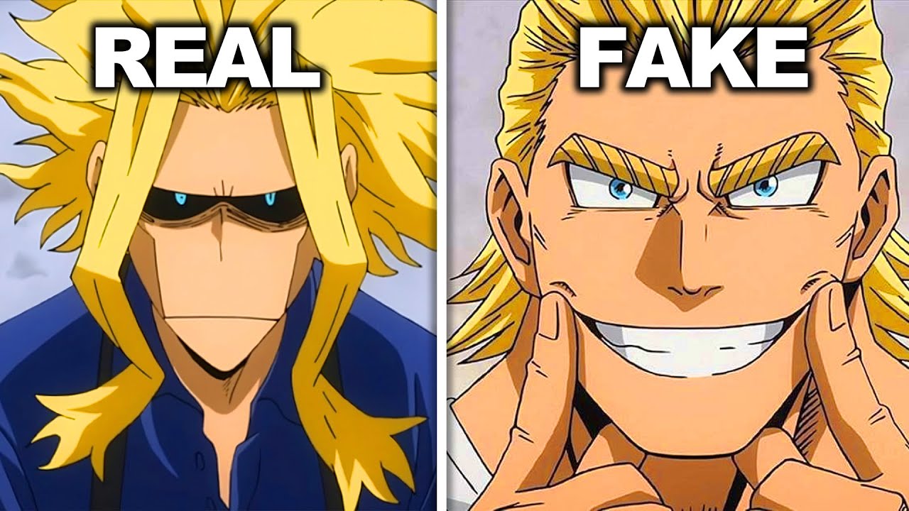 The Real Reason All Might Has A Muscle Form