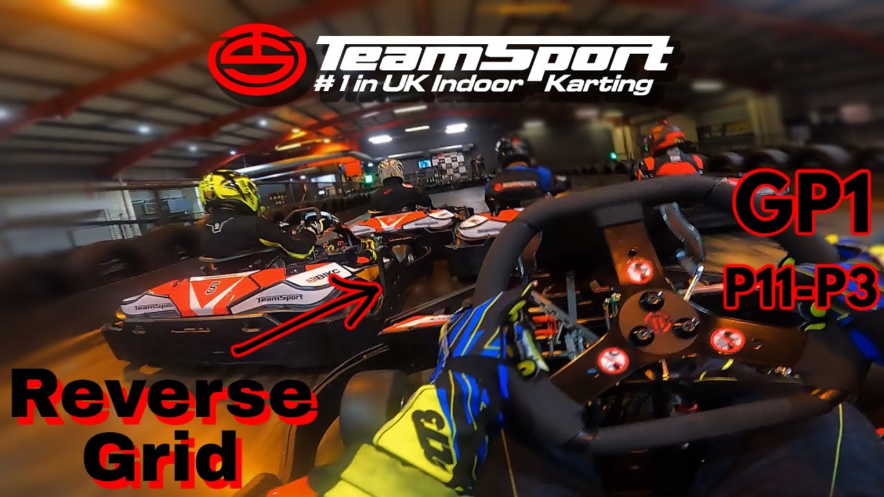 CHAOS ON THE REVERSE GRID - TeamSport Stockton Karting