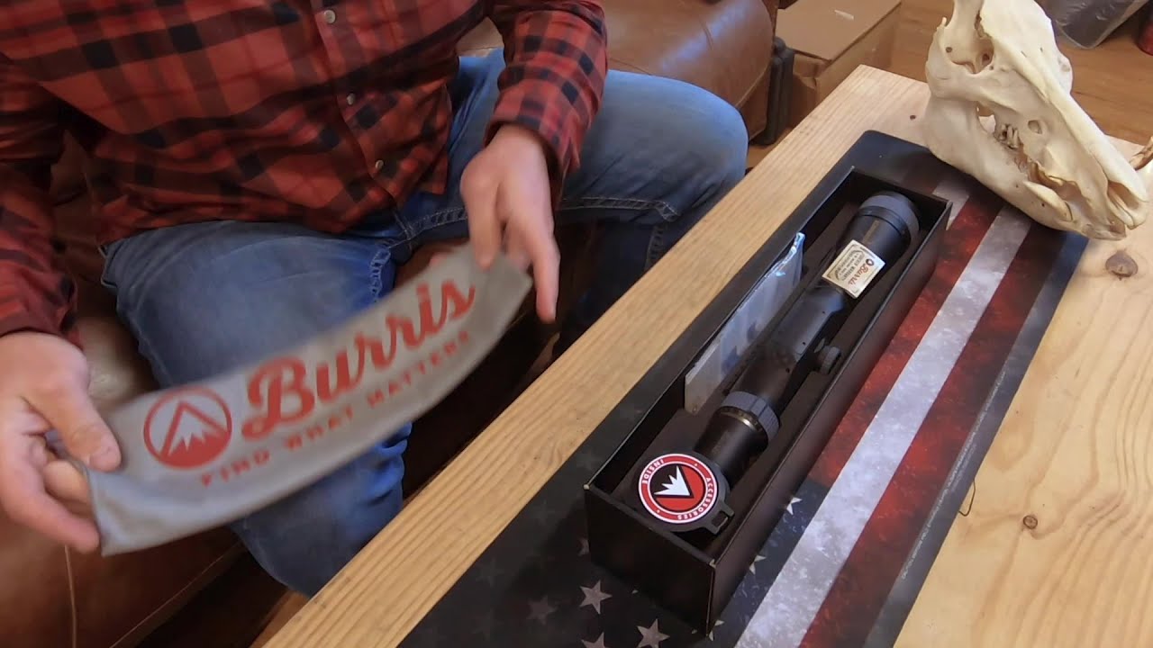Unboxing Video: Burris Eliminator IV Laserscope | Eric Lewis | Burris Scope | Hunting Scope