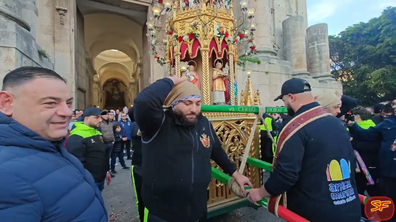 Catania - Festa di Sant' Agata - Uscita Ufficiale Cereo Fiorai - 27/01/2026