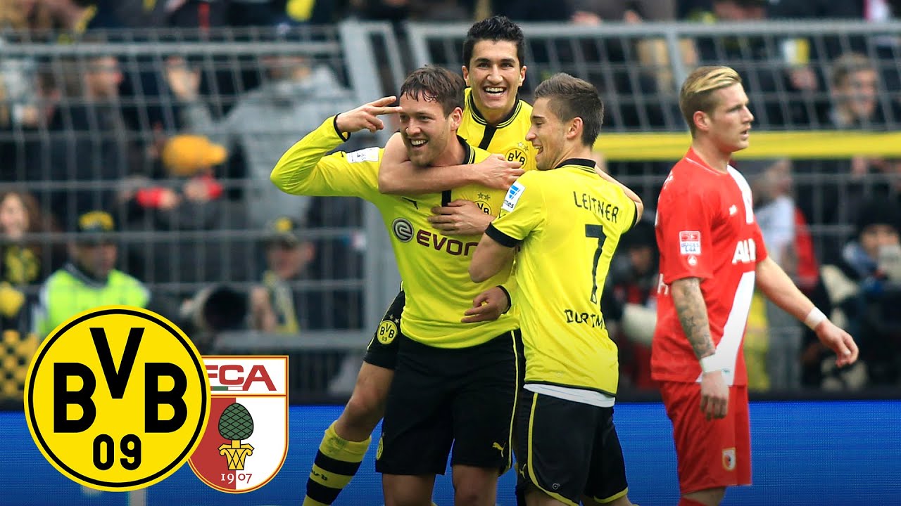 Schieber with the brace! | BVB - FC Augsburg 4:2 | Season 2012/13 | BVB-Throwback