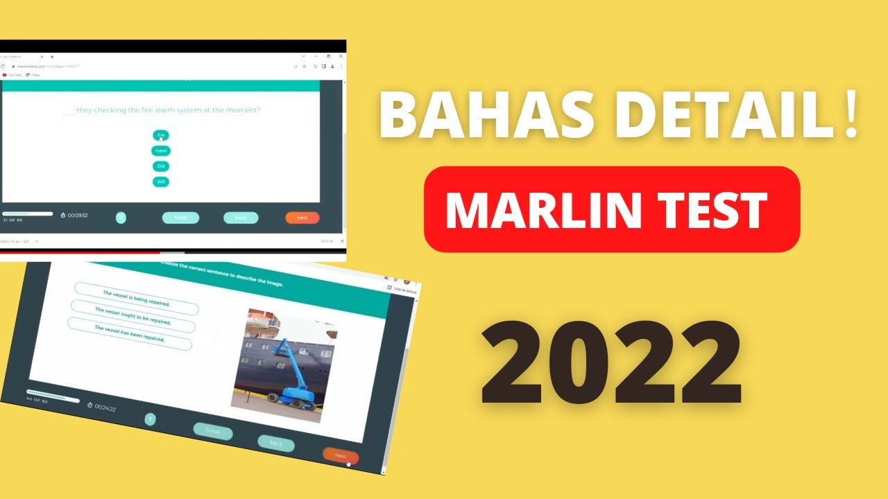 BAHAS GRAMMAR！ MARLIN TEST 2022
