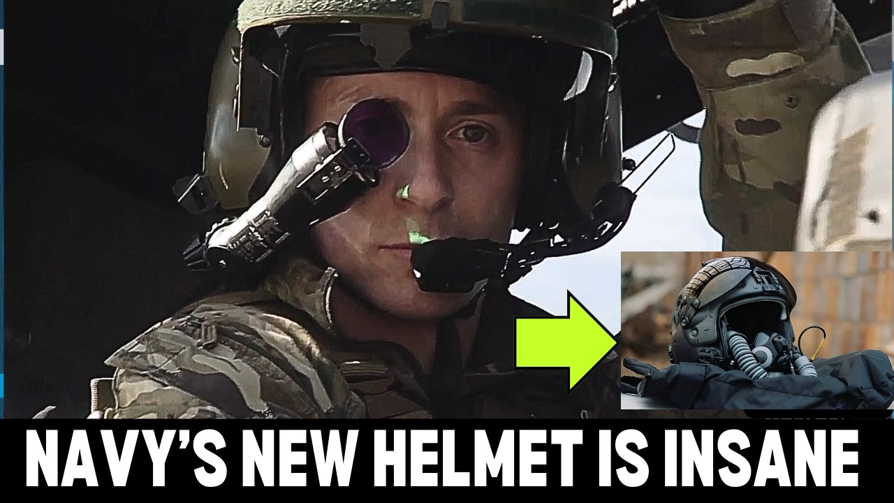 U.S. Navy Finally Selects a Next-Gen Combat Helmet | Changing Pilot Safety Forever.