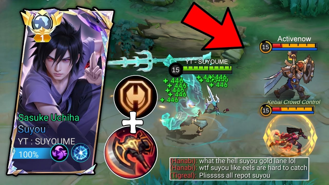 I PLAYED SUYOU ON THE GOLD LANE! IT'S REALLY NICE TO PLAY SUYOU USING A TANK BUILD (Must Try) - Mlbb