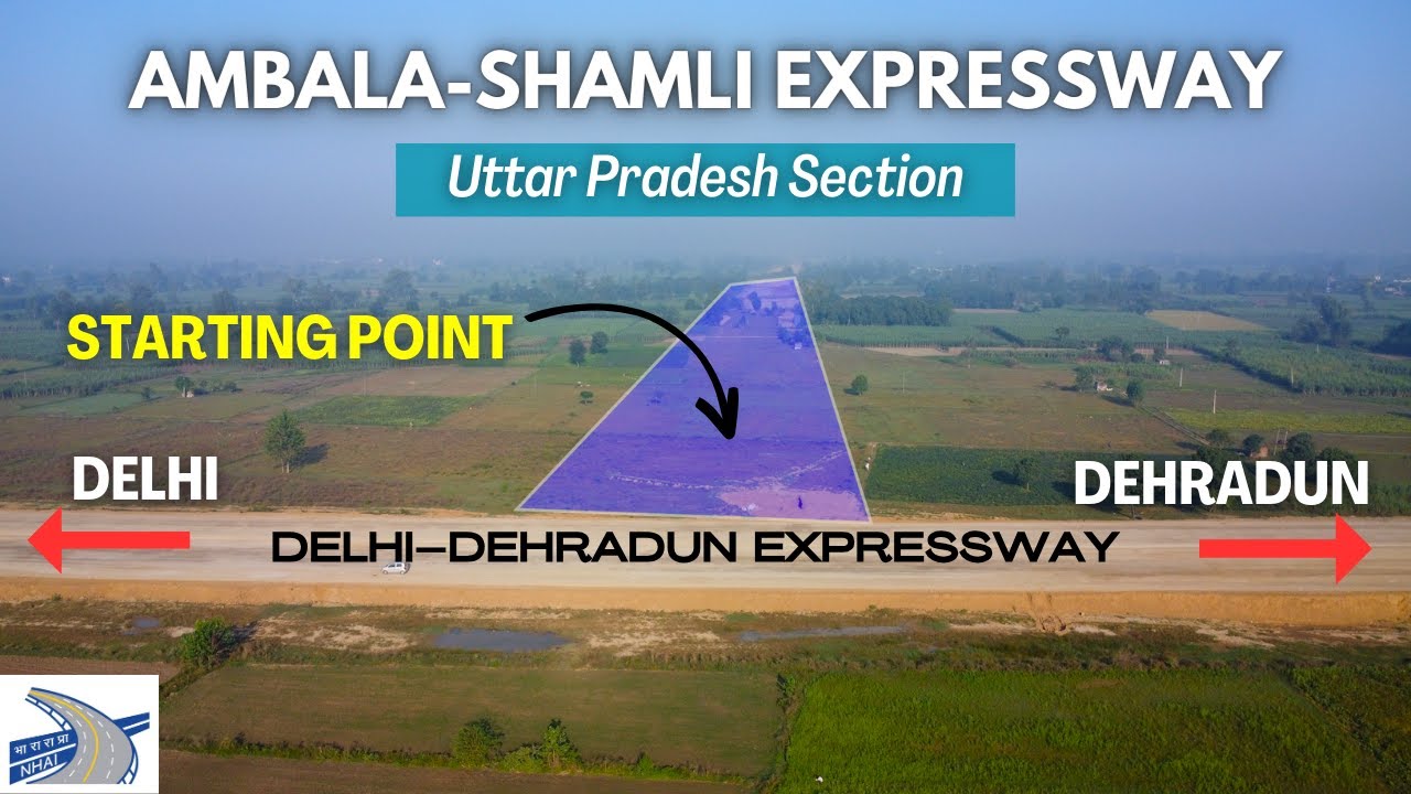 अंबाला-शामली एक्सप्रेसवे : Uttar Pradesh Update | First Update #detoxtraveller