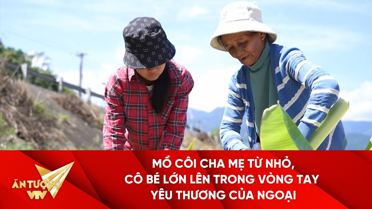 Mồ côi cha mẹ từ nhỏ, cô bé lớn lên trong vòng tay yêu thương của ngoại I Cặp lá yêu thương